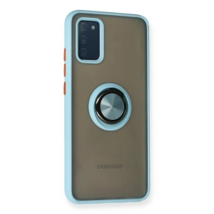 Galaxy A02s Kılıf Montreal Yüzüklü  Kapak - Buz Mi