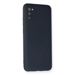 Galaxy A02s Kılıf Nano İçi Kadife  - Lacivert