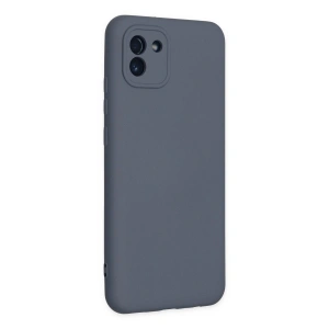 Galaxy A03 Kılıf Nano İçi Kadife  - Gri