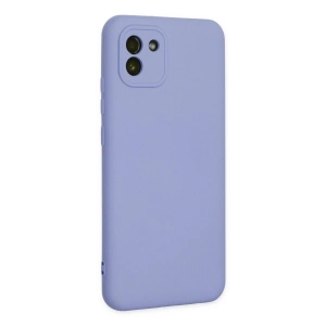 Galaxy A03 Kılıf Nano İçi Kadife  - Lila
