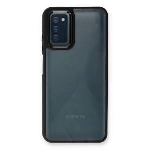 Galaxy A03s Kılıf Dora Kapak - Siyah