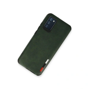 Galaxy A03s Kılıf Loop Deri  - Yeşil