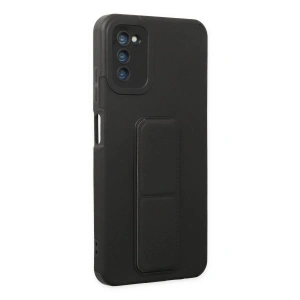 Galaxy A03s Kılıf Mega Standlı  - Siyah