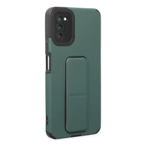 Galaxy A03s Kılıf Mega Standlı  - Yeşil