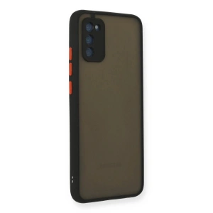 Galaxy A03s Kılıf Montreal  Kapak - Siyah