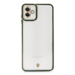 Galaxy A04 Kılıf Liva Lens  - Yeşil