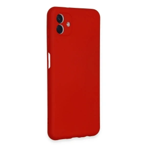 Galaxy A04e Kılıf Nano İçi Kadife  - Kırmızı