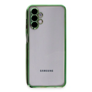 Galaxy A04s Kılıf  Lensli  - Yeşil