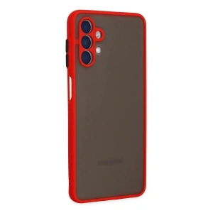 Galaxy A04s Kılıf Montreal  Kapak - Kırmızı