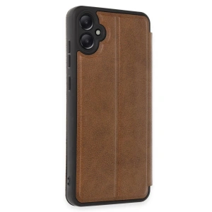 Galaxy A05 Kılıf Flip Cover - Taba