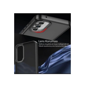 Galaxy A05s Kılıf Elegant Kapak - Titan Gri