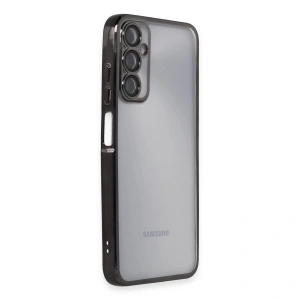 Galaxy A05s Kılıf  Lensli  - Siyah
