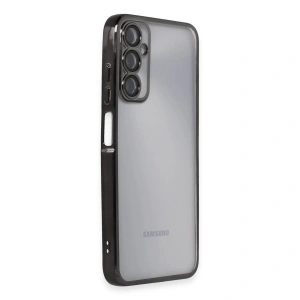 Galaxy A05s Kılıf  Lensli  - Siyah