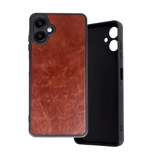 Galaxy A06 Kılıf Aras Deri Kapak - Bordo