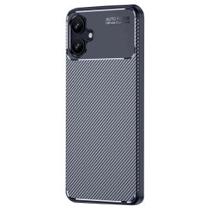 Galaxy A06 Kılıf Auto Fus Karbon Kapak - Lacivert