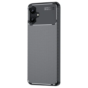 Galaxy A06 Kılıf Auto Fus Karbon Kapak - Siyah