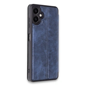 Galaxy A06 Kılıf Flip Cover - Lacivert