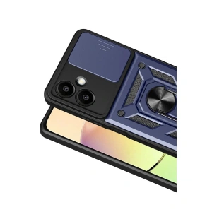 Galaxy A07 4g Pars Lens Yüzüklü  - Lacivert