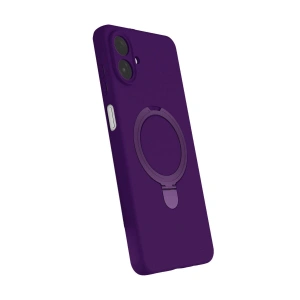 Galaxy A07 4g Regal Magsafe Standlı Kapak - Derin Mor