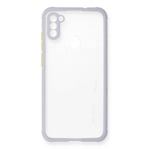 Galaxy A11 Kılıf Miami Şeffaf  - Lila