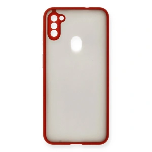 Galaxy A11 Kılıf Montreal  Kapak - Kırmızı