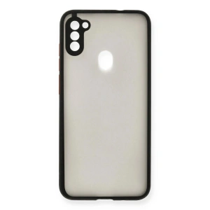 Galaxy A11 Kılıf Montreal  Kapak - Siyah