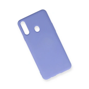 Galaxy A20s Kılıf Nano İçi Kadife  - Lila