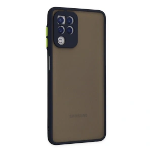 Galaxy A22 Kılıf Montreal  Kapak - Lacivert