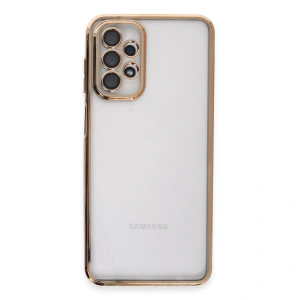 Galaxy A23 4g Kılıf  Lensli  - Gold