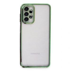Galaxy A23 4g Kılıf  Lensli  - Yeşil