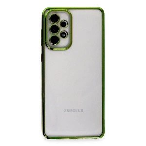 Galaxy A33 5g Kılıf  Lensli  - Yeşil