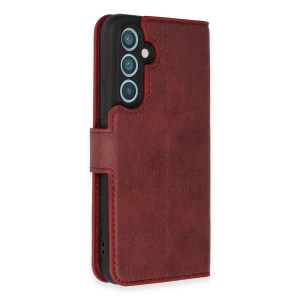 Galaxy A34 5g Kılıf Trend S Plus Kapaklı Kılıf - Kırmızı