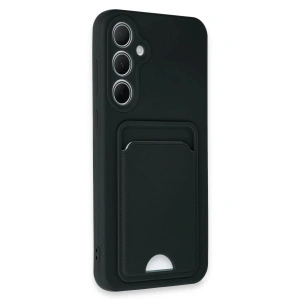 Galaxy A35 5g Kılıf Kelvin Kartvizitli  - Siyah