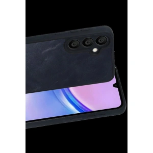 Galaxy A37 5g Aras Deri Kapak - Lacivert