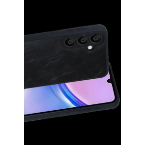 Galaxy A37 5g Aras Deri Kapak - Siyah