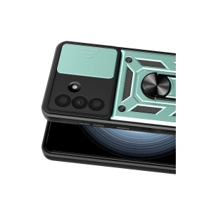 Galaxy A37 5g Pars Lens Yüzüklü  - Yeşil