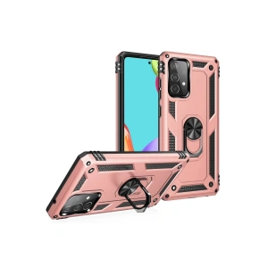 Galaxy A52 Kılıf Sofya Yüzüklü  Kapak - Rose