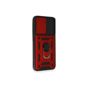 Galaxy A54 5g Kılıf Pars Lens Yüzüklü  - Kırmızı