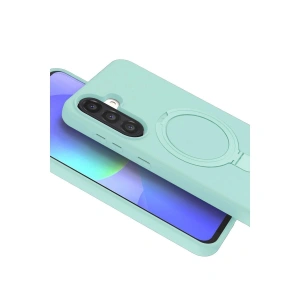 Galaxy A56 Regal Magsafe Standlı Kapak - Su Yeşili