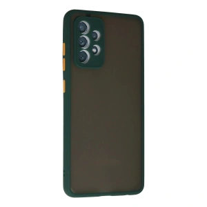 Galaxy A72 Kılıf Montreal  Kapak - Koyu Yeşil