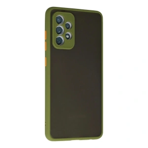 Galaxy A72 Kılıf Montreal  Kapak - Yeşil
