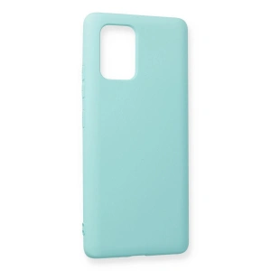 Galaxy A91 / S10 Lite Kılıf Nano İçi Kadife  - Turkuaz