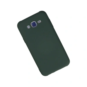 Galaxy J7 Kılıf Nano İçi Kadife  - Koyu Yeşil