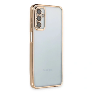 Galaxy M23 Kılıf  Lensli  - Gold