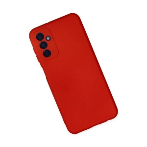 Galaxy M23 Kılıf Nano İçi Kadife  - Kırmızı