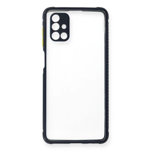 Galaxy M51 Kılıf Miami Şeffaf  - Lacivert