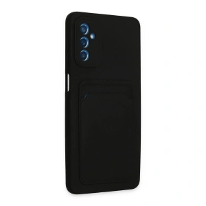 Galaxy M52 5g Kılıf Kelvin Kartvizitli  - Siyah