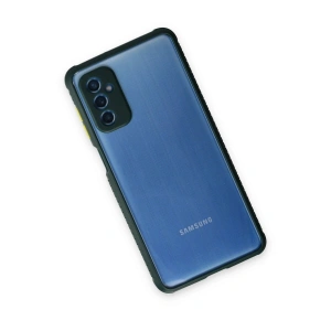 Galaxy M52 5g Kılıf Miami Şeffaf  - Koyu Yeşil
