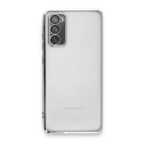Galaxy S20 Fe Kılıf  Lensli  - Gümüş