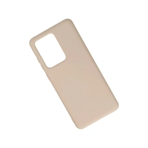 Galaxy S20 Ultra Kılıf Nano İçi Kadife  - Pudra
